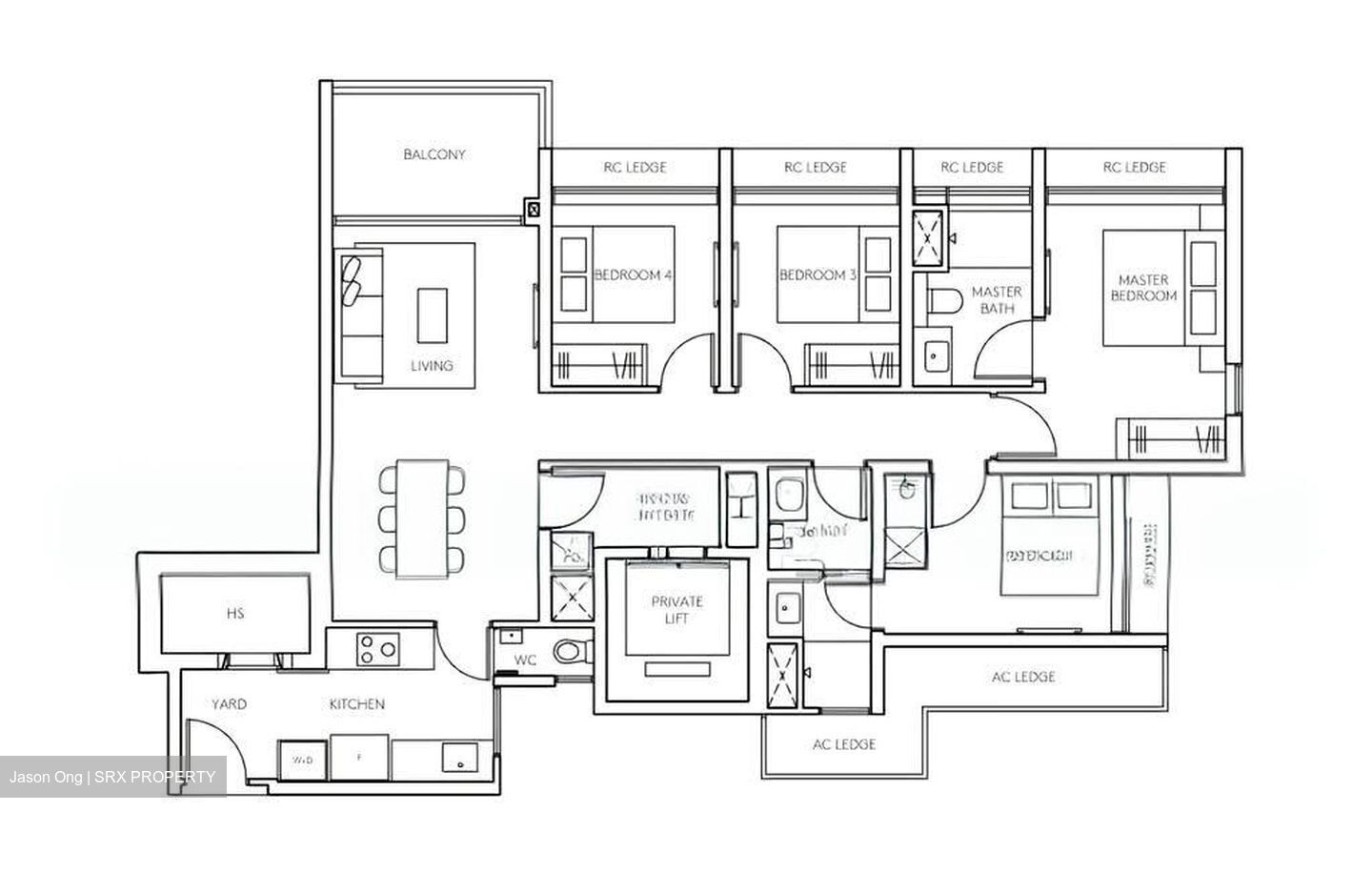 Amo Residence (D20), Apartment #548861791